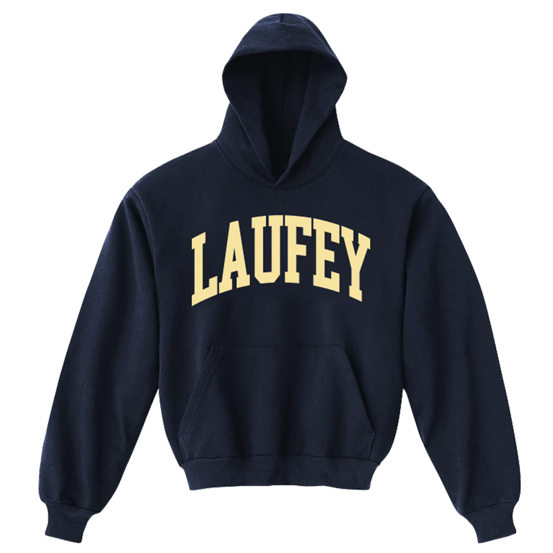 Academia Hoodie - Navy - Image 3